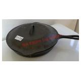 Cast iron Pan w/lid (kitchen)
