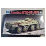 Trumpeter Russian BTR-80 APC TSM-7267 model