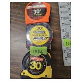 Tape measures- garage