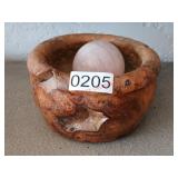 Decorative Rock Decor (dining room)
