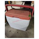 Coleman cooler- garage