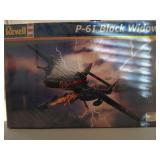 Revell P-61 Black Widow Model (living room)