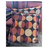 Faux Down Throw Pillow Very Cushy    (Garage)