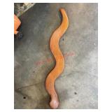 Long Snake Shaped Rain Stick (EYE needs glued