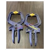 TWO 10in Irwin Clamps          (Garage)