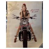 Double Sided Harley Davidson Marisa Miller Poster
