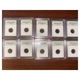 Lot of 10 Authenticated Meteorites 1576AD