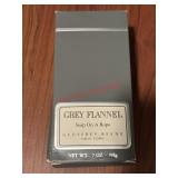 Grey Flannel Soap on a rope           (Hallway)