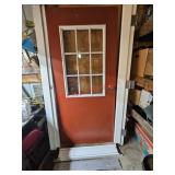 80' X 36' Metal Door with Frame