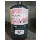 Propane, feels full - garage