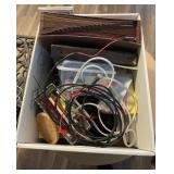 Misc office items box lot (dinning room )