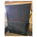 Pair of Bose 201 series III speakers - garage
