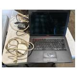 Appler Mac Book with Cords and cables for parts