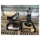 Logitech Throttle Stick Joy Stick lot  Untested