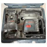 Bosch GPL 3 or GPL 5 self-leveling point laser.