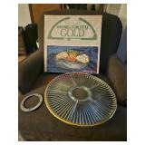 15' Hospitality 22Kt Gold plated Lazy Susan