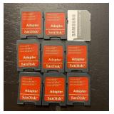 Micro SD adapters lot (dinning room)