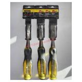 Stanley Wood Chisel Set      (back house)