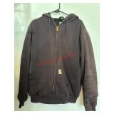 Carhartt Zip Up Hoodie Likely SZ Large