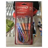 Component connector cables - back house