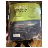 Large Exercise Gel Seat Cover              (Back