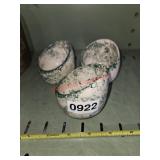 Ceramic herb stripper bowls - garage