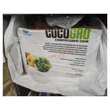 Cocogro compressed coir - garage