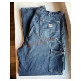 Carhartt Relax Fit 40/30 Work  Jeans      (back