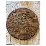Native Clay Trivet Signed          (Backhouse)