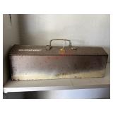 Vintage Power Kraft Tool Box                (Back