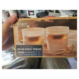 Chilling whiskey tumblers - back house