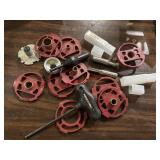 Router Bits and Base Plates lot          (Garage)