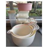 Vtg Tupperware and Mixing Bowl lot