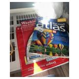 Lot of 3 Large Map Books      (back house)