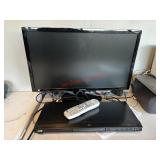 24inch Samsung Tv / JVC DVD Plater lot Untested
