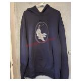 Beimar 2XL Mens Tiger Hoodie         (Back house)