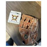 vintage Wilson A2000 XL baseball glove and