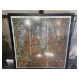 Framed print- garage