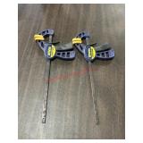 TWO 8in Irwin Clamps          (Garage)