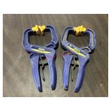 TWO 8in Irwin Clamps          (Garage)