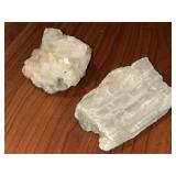 Quartz Crystal and Selenite lot       (hallway)