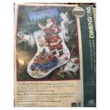 Checking HIs List Stocking Cross Stitch Craft