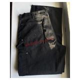 black Carhartt 36/30 Work  Jeans      (back