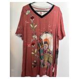 New With Tags Double D Ranch 2X Short Sleeve T