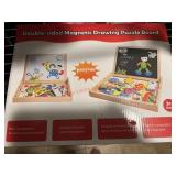 Double Sided magnet Drawing puzzle Board NEW