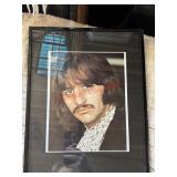 Framed Ringo Starr Beatles   (Garage)