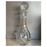 Large Cut Crystal Decanter             (Back