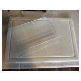 Large Cutting Board and Cook Book Holder