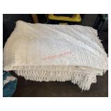 Heavy Weight thin Vtg King Size Bed Cover