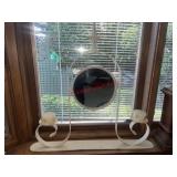 Large Candelabra Tabletop Posable Mirror